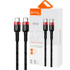CABO TIPO C / TIPO C POTENCIA 20W 2.4A PMCEL ORIGINAL